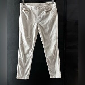 J. Jill White Authentic Fit Slim Ankle Jeans